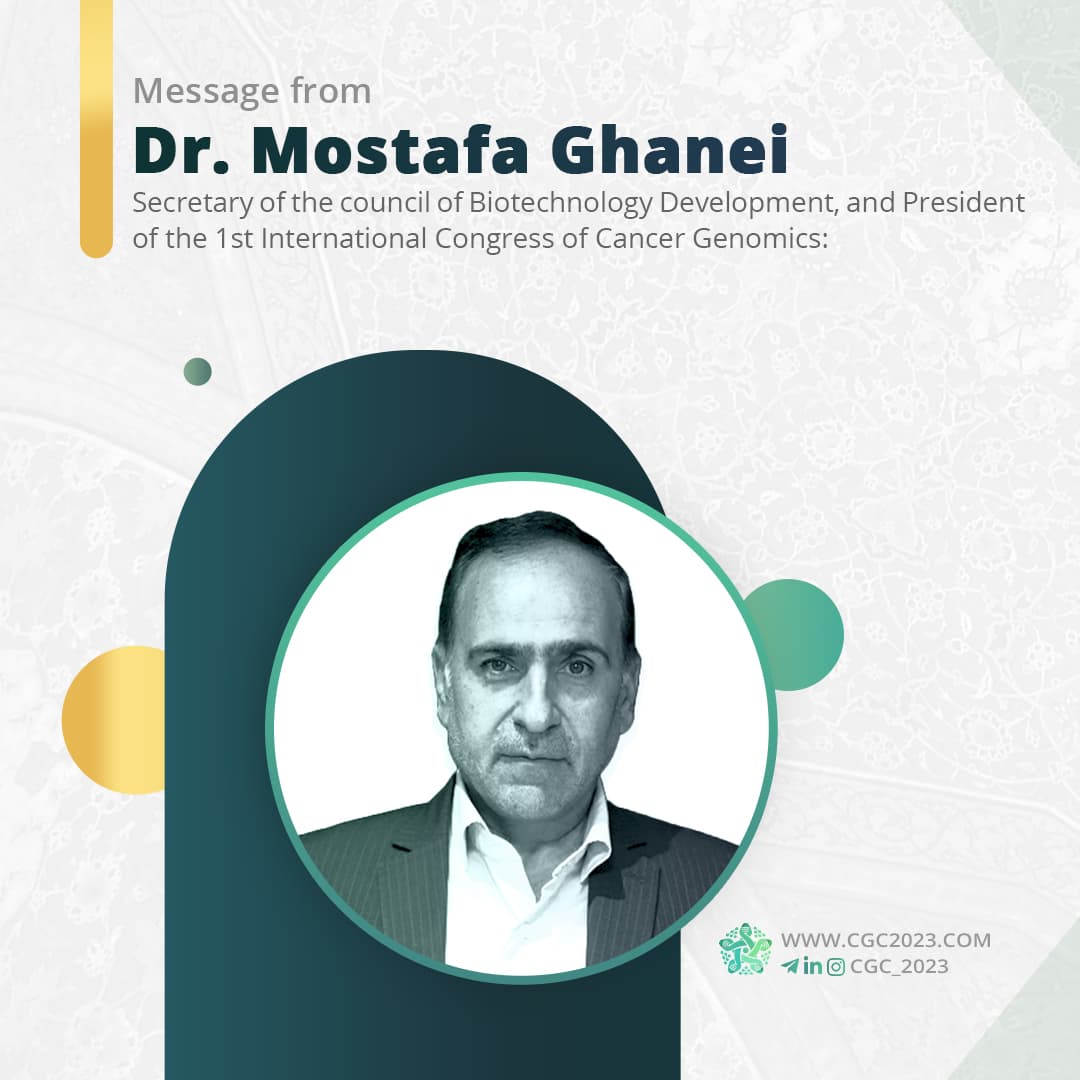 Message from Dr Mostafa Ghanei